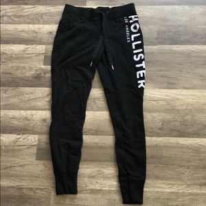 Black legging sweatpants